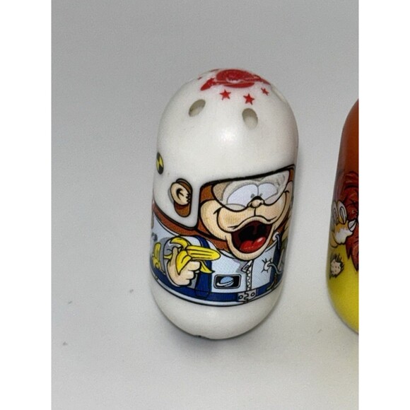 Mighty Beanz Lot of 6 Moose Toys Nurse Lion Football Cat Space Monkey Bruno 2010 - Picture 2 of 6